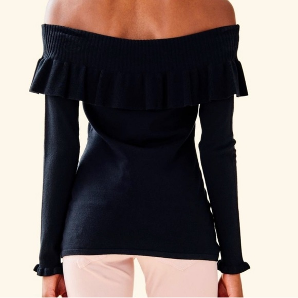 Lilly Pulitzer Black Siesta Sweater NEW 🔥 - Picture 2 of 2
